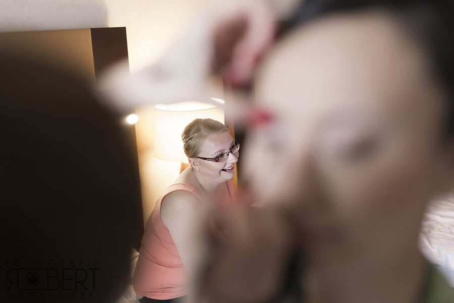 Elegancki portret ślubny Młodej Pary, fotograf ślubny Warszawa.