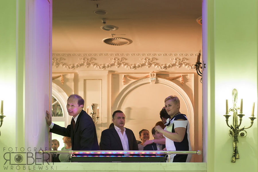 Kolejny toast wzniesiony na cześć Młodej Pary.