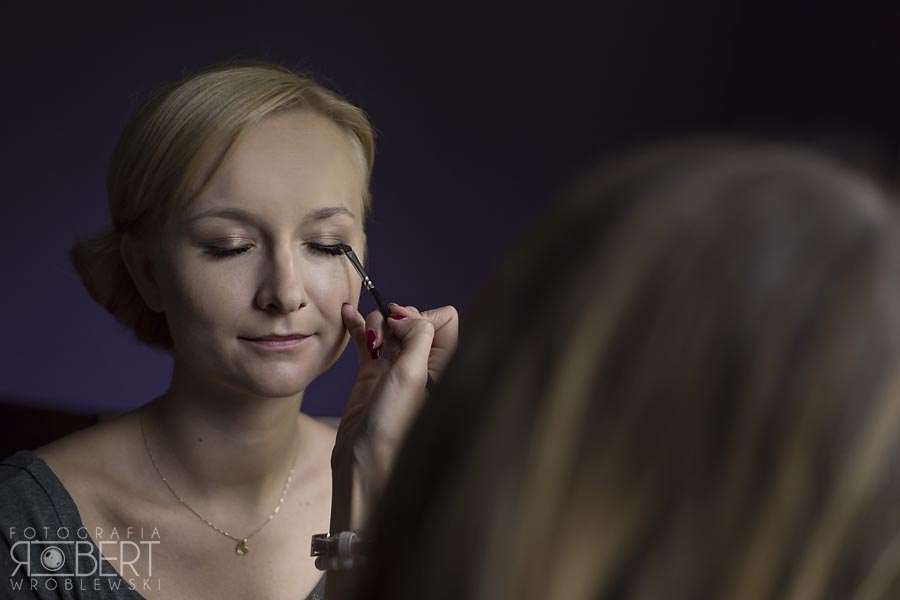 Makijaż ślubny Agnieszki - DAB Studio Warszawa