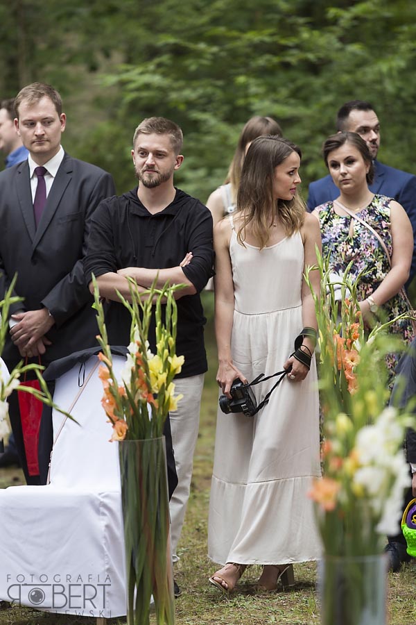 Portret ślubny w lesie - Piotr