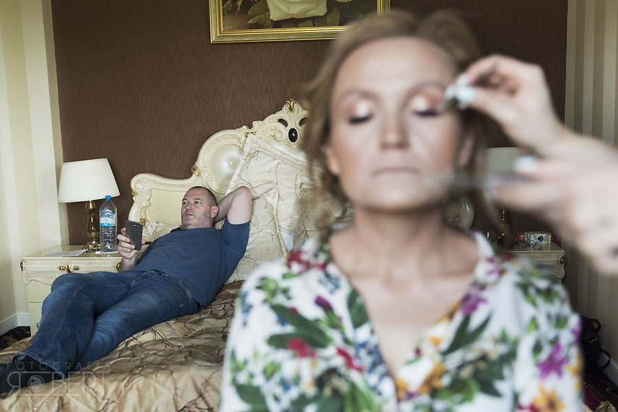 Altana w ogrodzie Pałacyku Otrębusy przygotowana na ślub