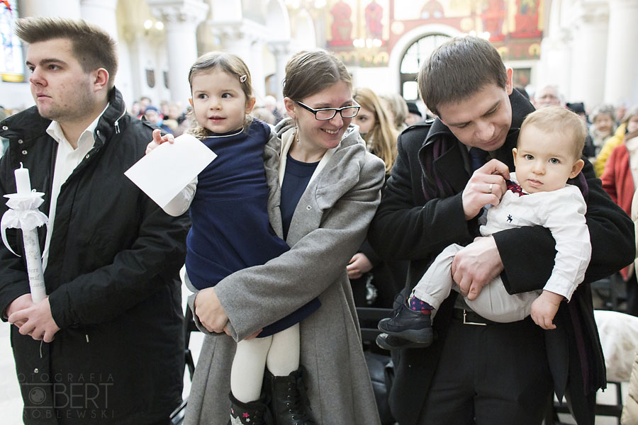 znak krzyża w czasie ceremonii