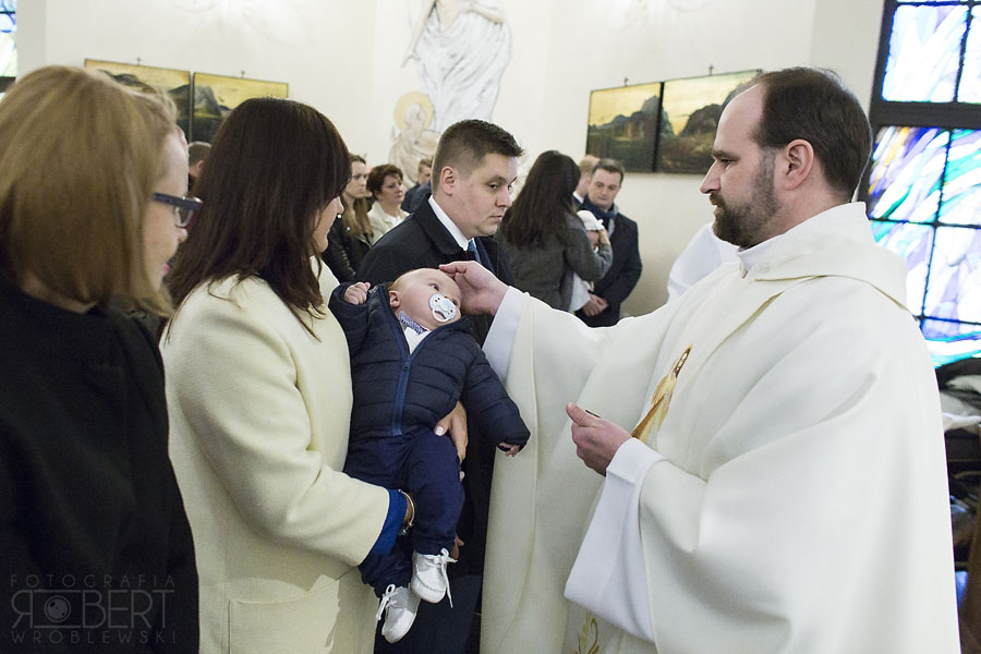 zdjęcia podczas chrztu
