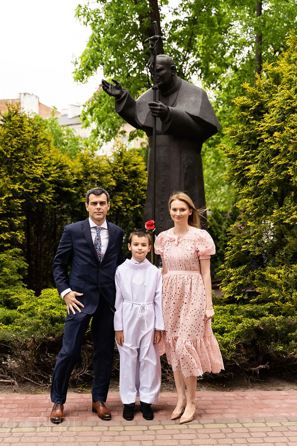 Przygotowania komunijne Staś Przygotowania do komunii - fotograf Pruszków