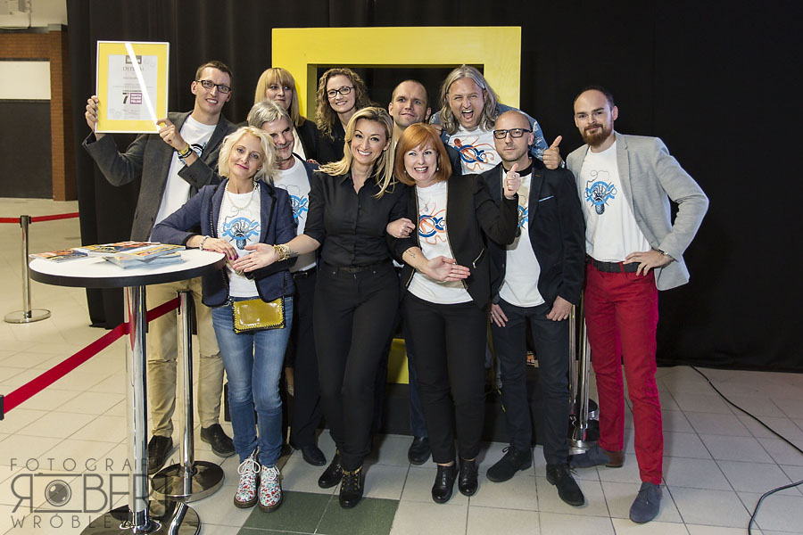 Ścianka prasowa Ścianka prasowa i logotypy partnerów