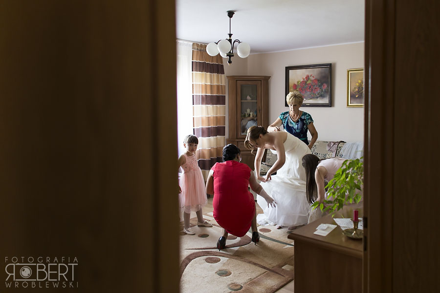 Ślubny bukiet od Amarant Grodzisk zbliżenie