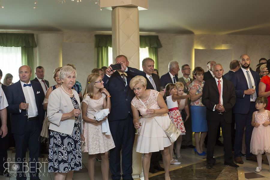 Śpiew chóru podczas ceremonii