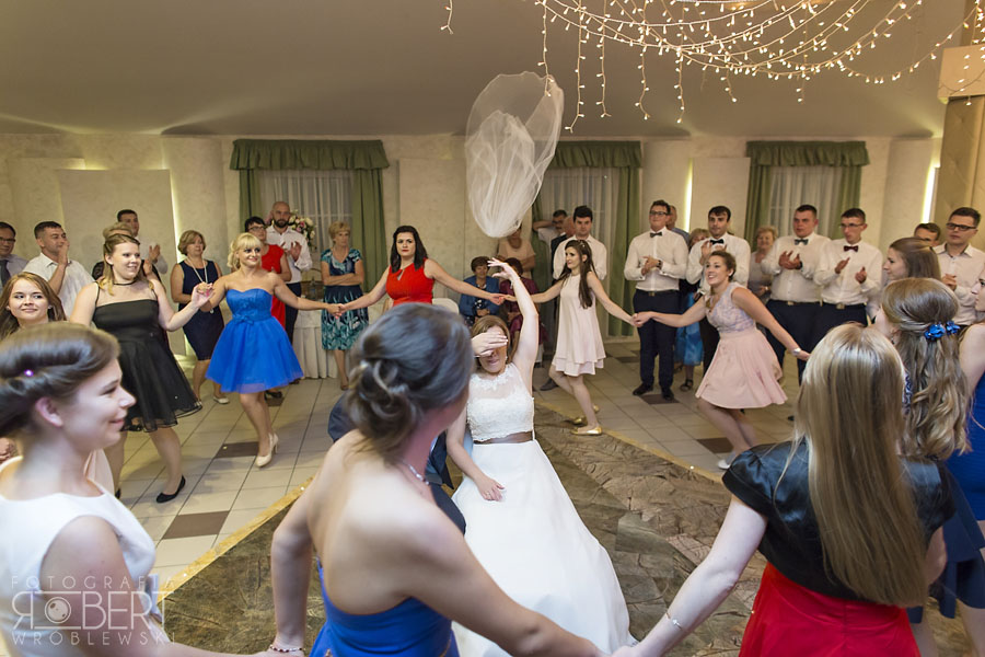 Oświetlenie sali w Domu Weselnym Korona