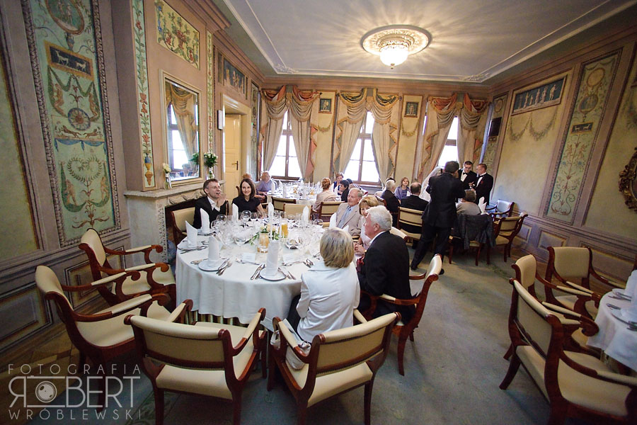 Wnętrza Restauracji Wierzynek podczas wesela