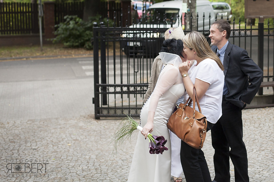 Widok na kościół Narodzenia NMP w Komorowie