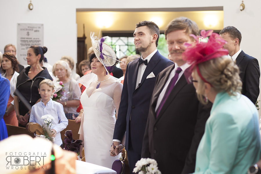 Ceremonia ślubna w Komorowie zdjęcia