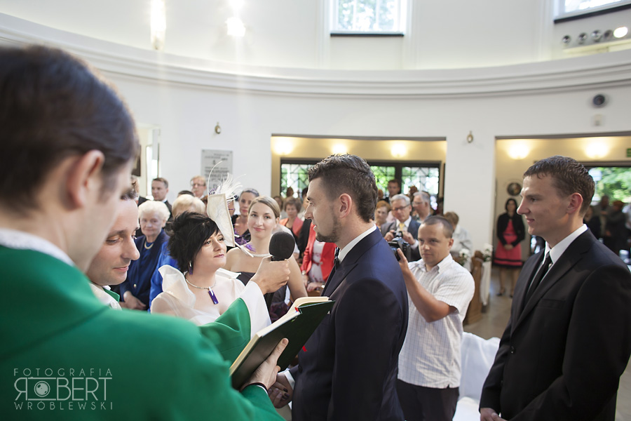 Msza święta ślubna w Komorowie
