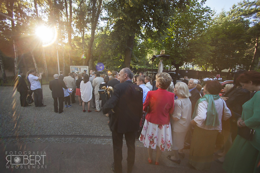 Ślub rzymskokatolicki w Komorowie zdjęcia