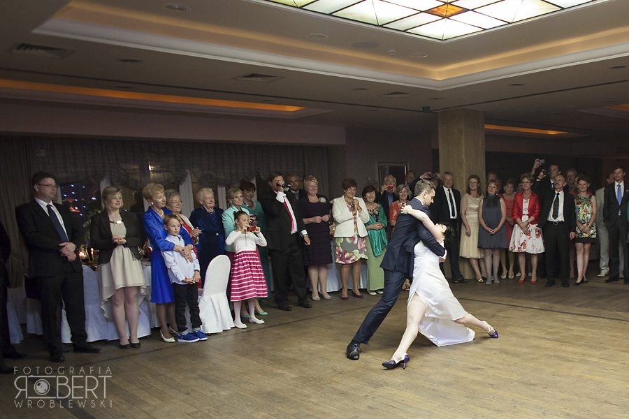 Krojenie tortu w Hotelu Afrodyta Kasia i Adam