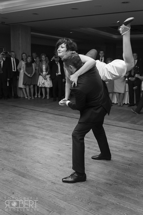 Kasia i Adam toast weselny zdjęcia