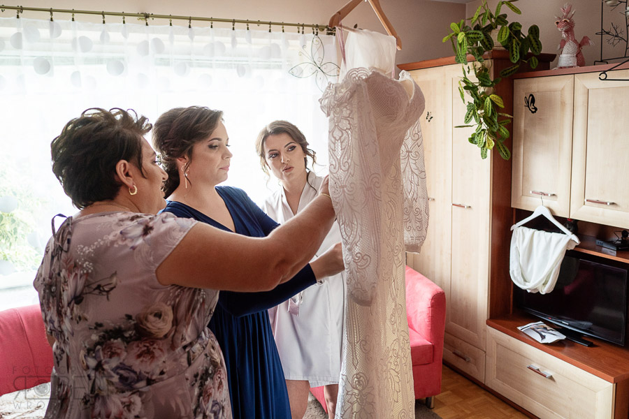 Przysięga małżeńska w Bazylice Niepokalanów