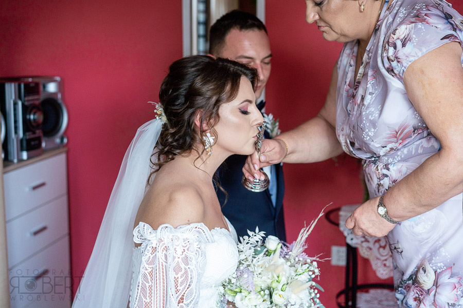 Zespół muzyczny na weselu w Kuźni Napoleońskiej