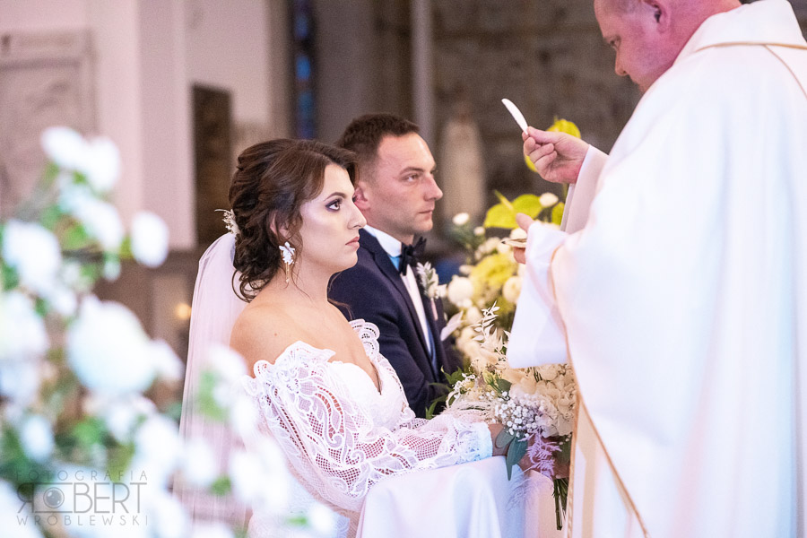 Milena i Mariusz witani przez rodziców