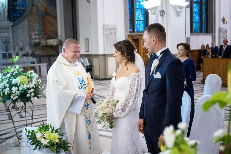 Detale sukni ślubnej Mileny