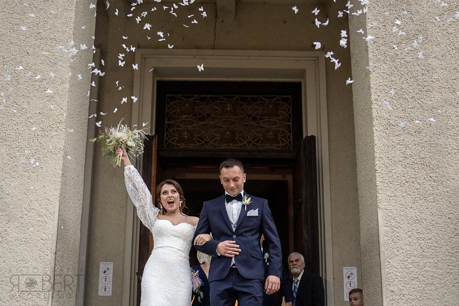 Dynamiczne ujęcia z parkietu