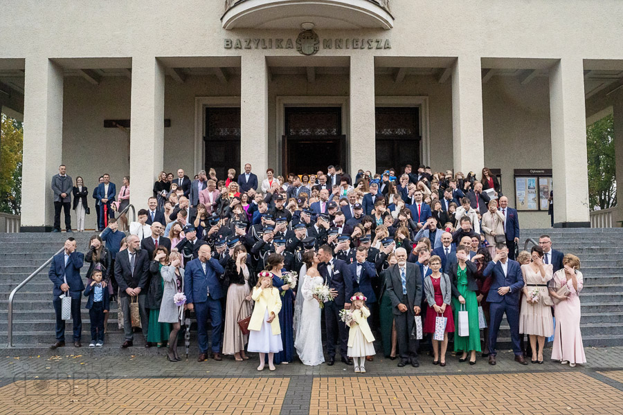 Toast weselny pary młodej