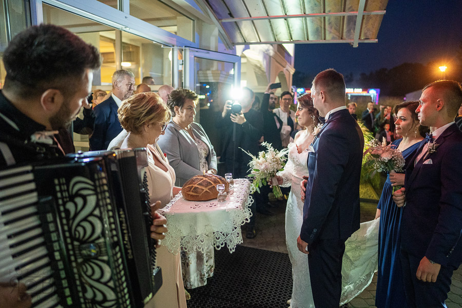 Portret Mileny i Mariusza - nocny plener