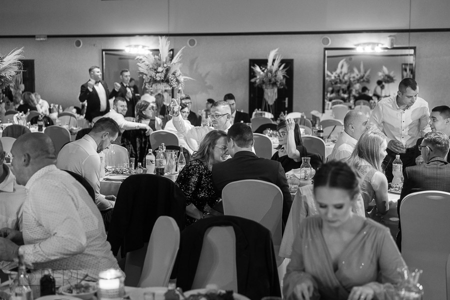 Stylowe oświetlenie sali Kuźnia Napoleońska