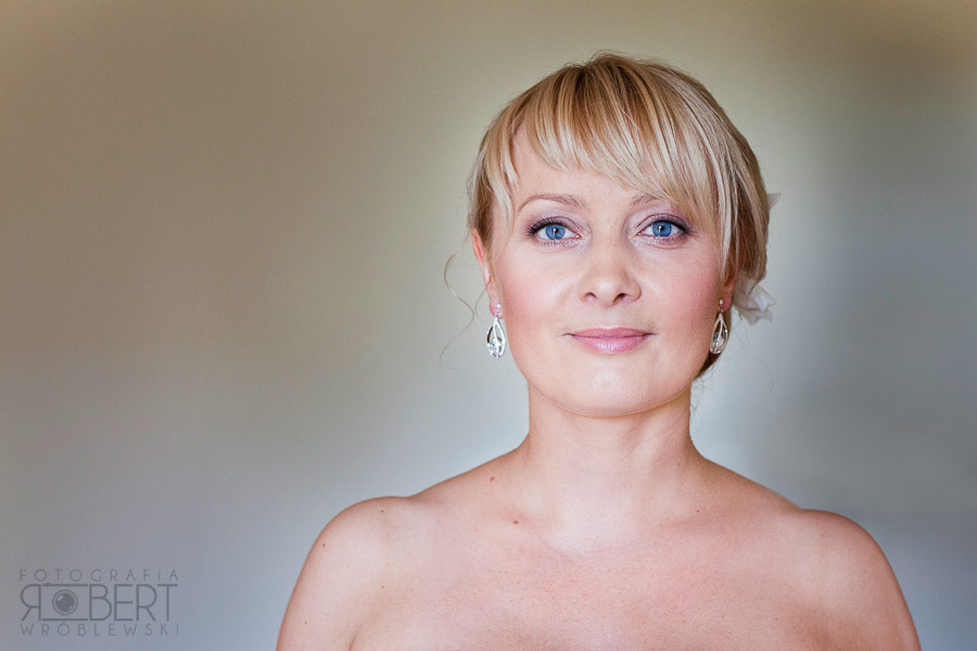 Samochód ślubny Olgi i Andrzeja