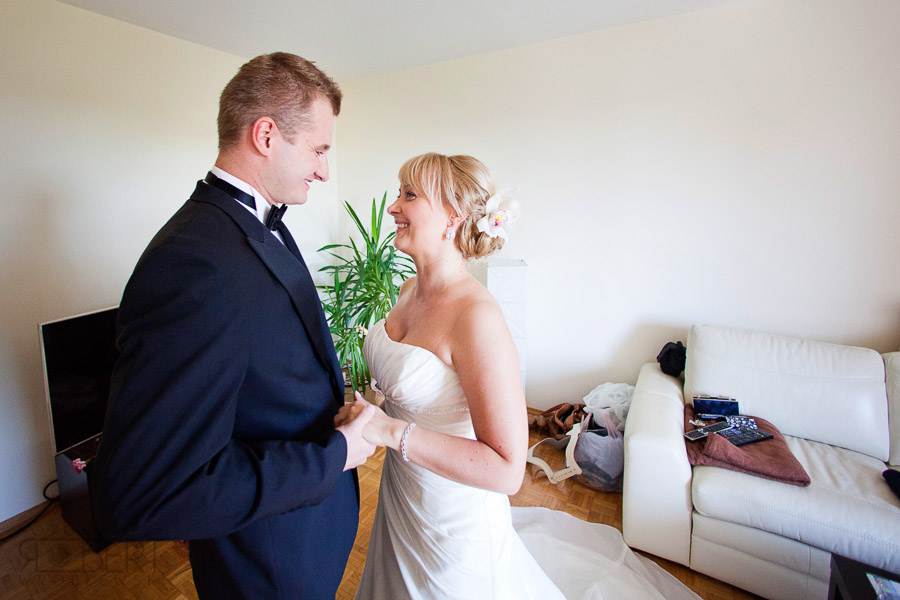 Droga do kościoła św. Anny w Wilanowie