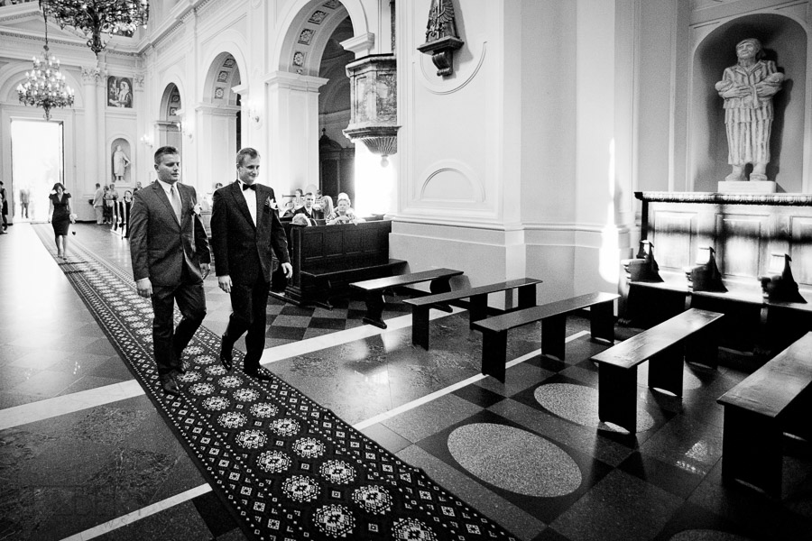 Wnętrze kościoła św. Anny w Warszawie Wilanowie