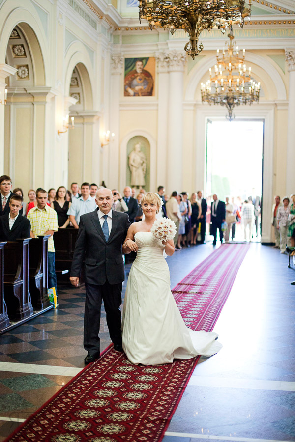 Uroczysta msza święta ślubna Wilanów