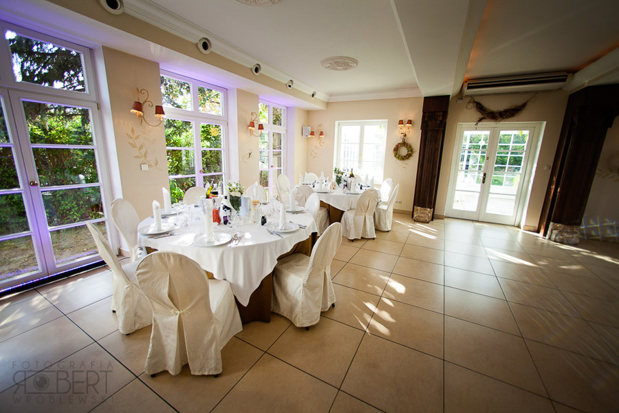 Dekoracje weselne w Villa Juliana Piaseczno