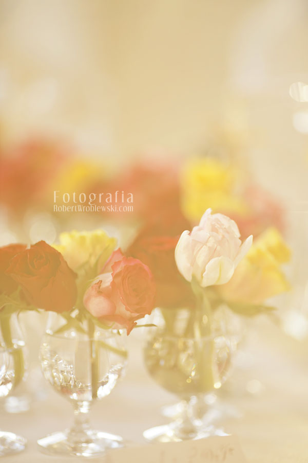 monogram na serwetce VJ