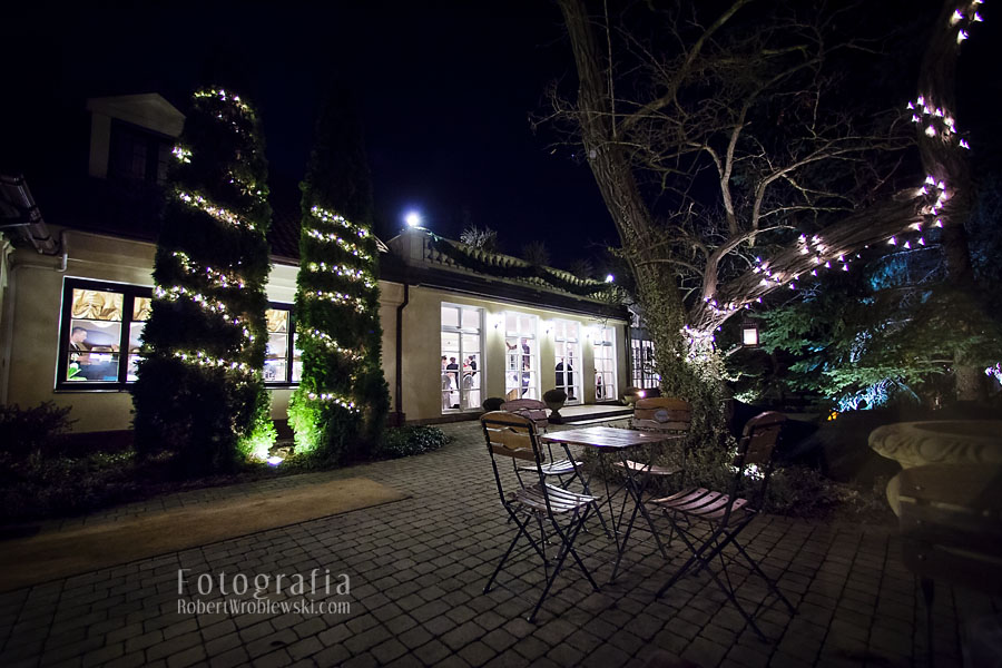 Villa Julianna nocą