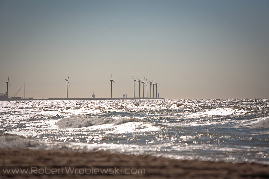 Knokke-Heist - spacer wzdłuż wybrzeża