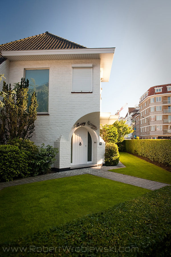 Knokke-Heist - molo i fale Morza Północnego