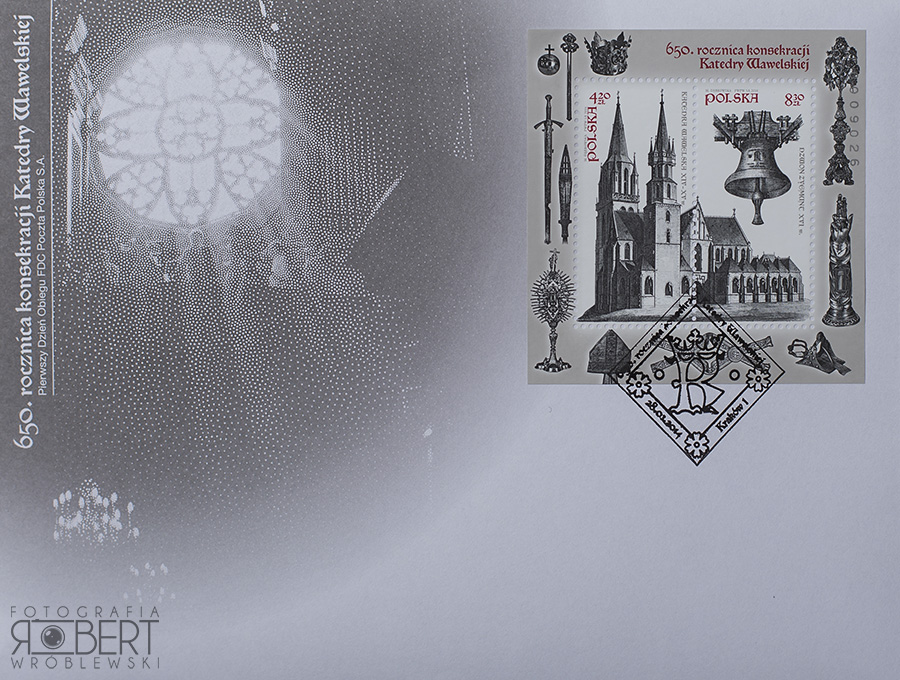 Koperta z Katedrą Wawelską