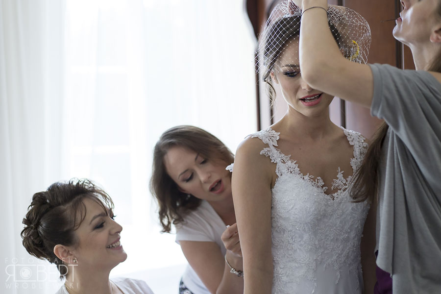 Pierwszy toast w ogrodach Pałacu Zegrzyńskiego