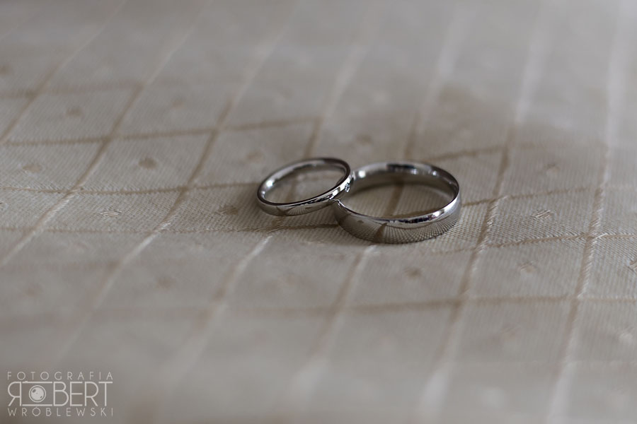 Plener ślubny w dniu ślubu - Pałac Zegrzyński