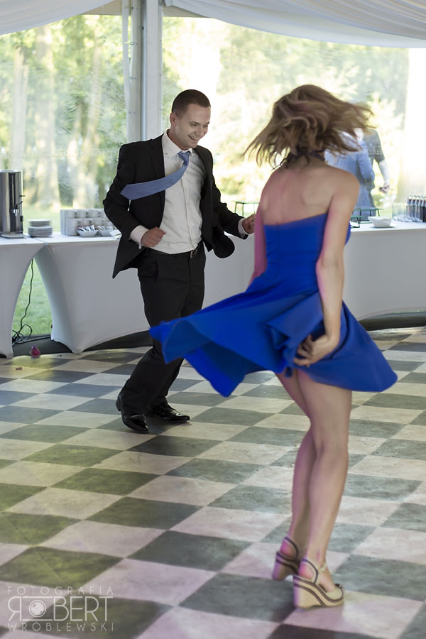 Portret druhny w Pałacu Zegrzyńskim