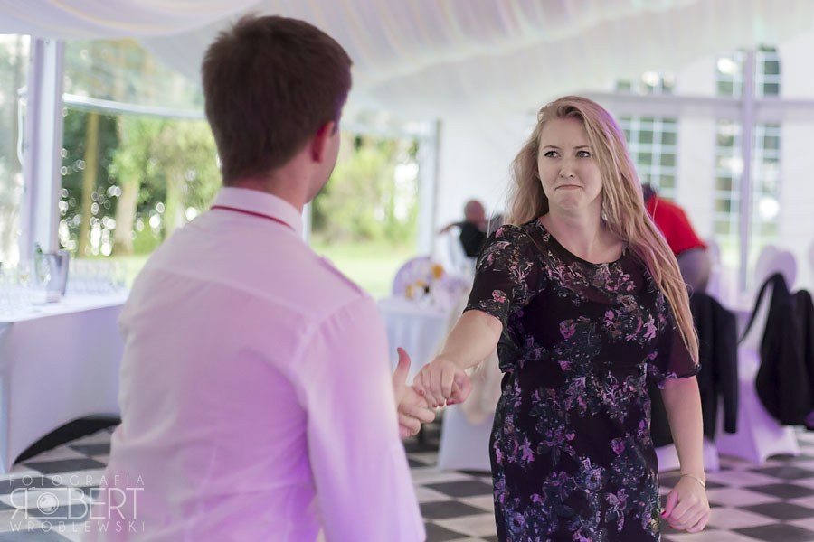 Szczęśliwa Wiola i Austin w Zegrzu