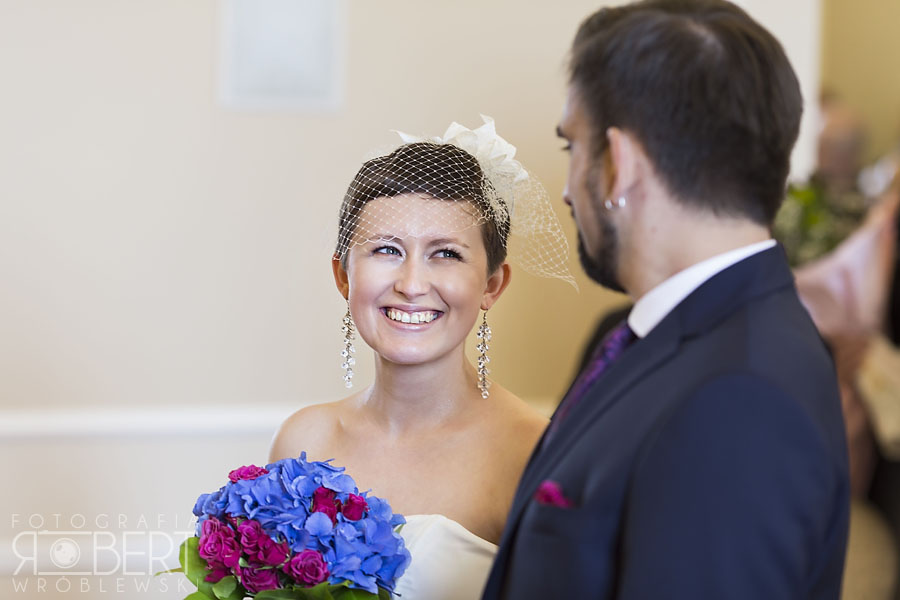 Toast za zdrowie Pary Młodej na Starówce