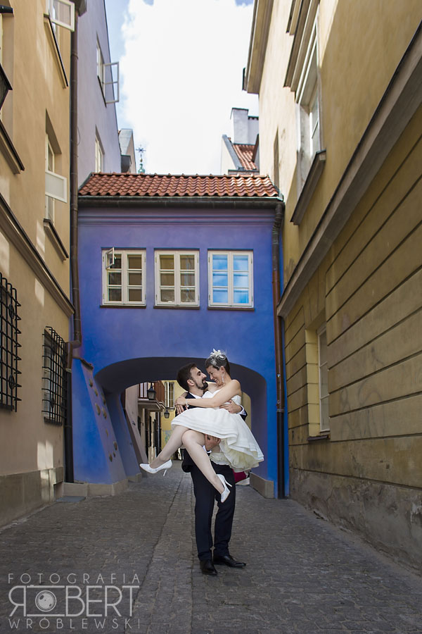 Agnieszka i Piotr w obiektywie Roberta Wróblewskiego