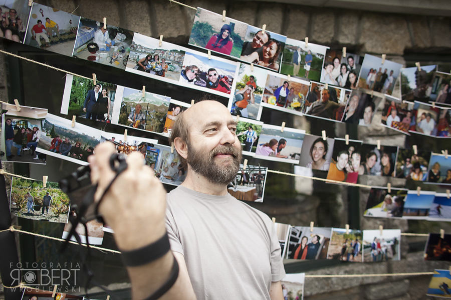 Klimat wieczorny na weselu w ogrodzie