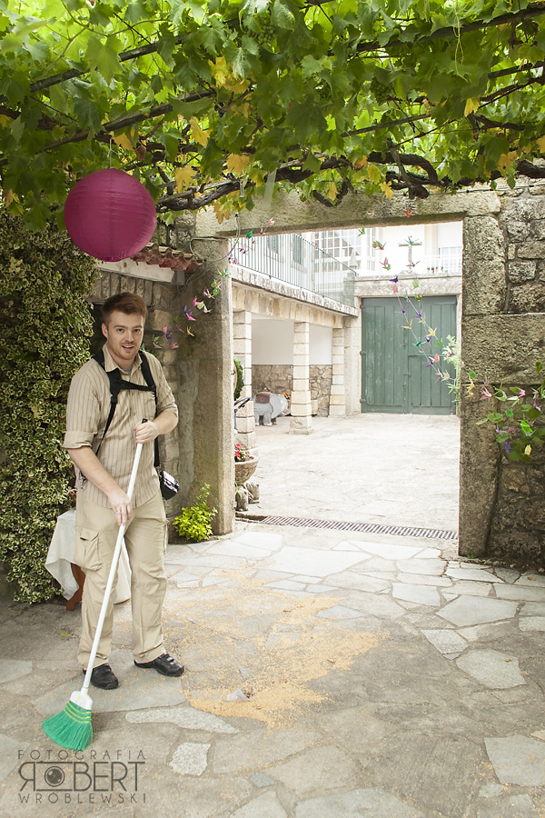 Maria i Rodrigo podczas toastów